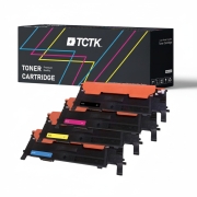 TCTK Toner Cartridges CLT-K4072S 4-pack CMYK compatible with Samsung CLP-320 CLP-320N CLP-321 CLP-325 CLP-325N CLP-325W CLP-326 CLX-3180 CLX-3185 CLX-3185FN CLX-3185FW CLX-3185N, replaces SU128A